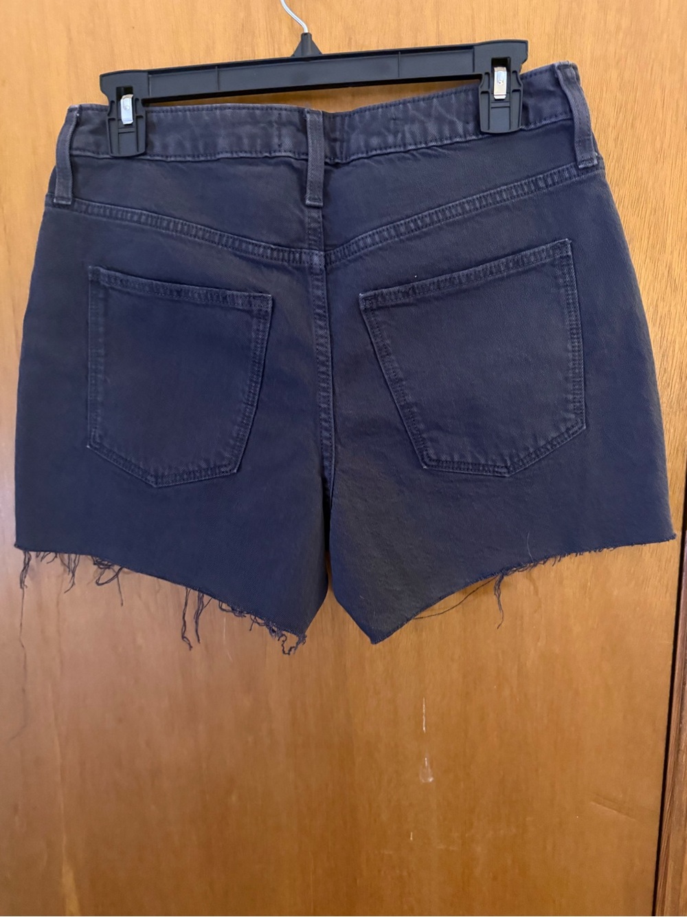 Universal Thread Black Frayed Hem Jean Shorts
